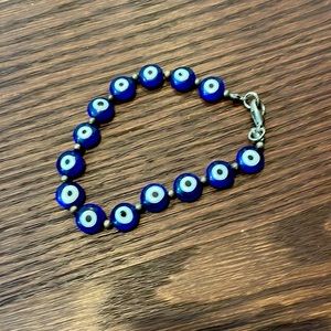 Evil eye Greek Mati necklace